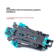 B03B-KOLAS7" 7Inch 298Mm Foldable FPV Drone Frame Kit Long Range Ideal For Freestyle Flying