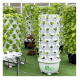 65L 6 Layer 48 Holes Garden  Vertical Farming Agricultural Hydroponics Tower System in Strawberry Greenhouse