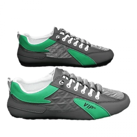 New Men Casual Shoes Summer Thin Section Baotou Half Slippers Fashion Wild Flat-bottomed Bean Shoes Men Sneakers 2025